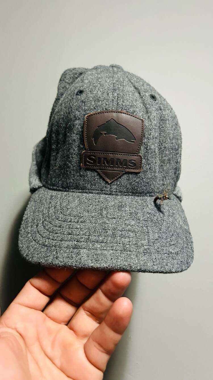 Simms Wool Scotch Cold Weather Cap Gray